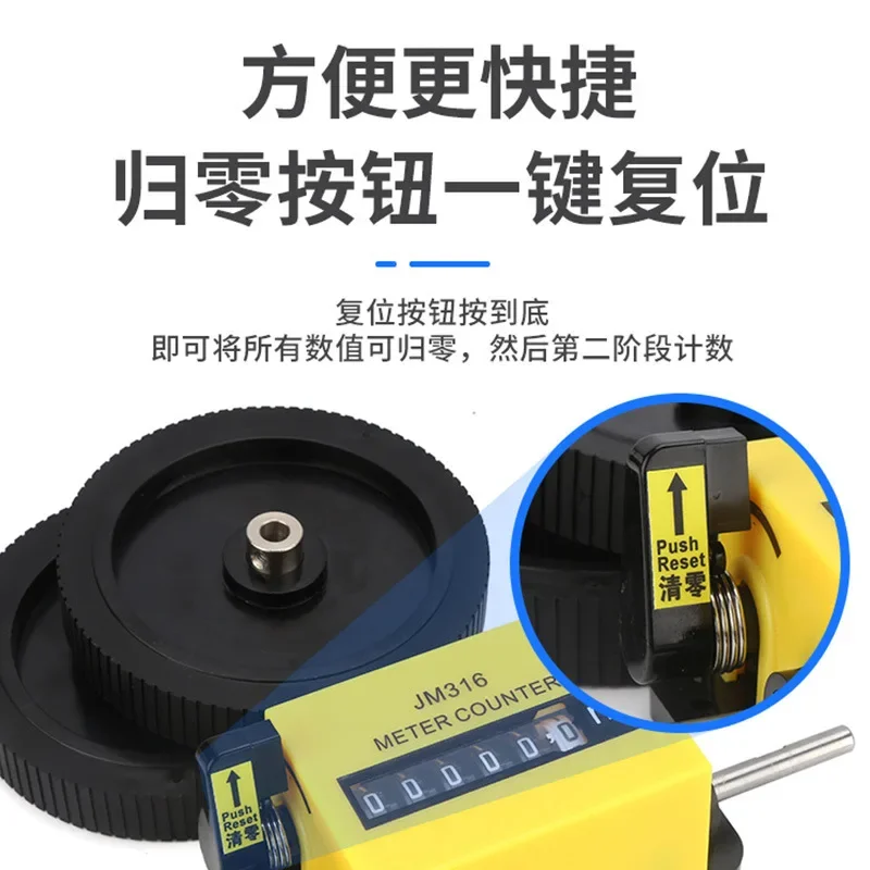 New Z96-F Meter Counter Roller Meter Counter High Precision Mechanical Counter Encodertool