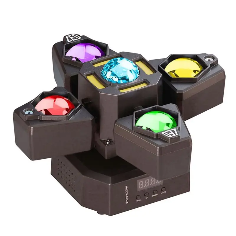 TFORU-70W 4- Magic Ball Stage Light, RGBW LED DJ Light With Remote & DMX Control For Disco Party Bar A EU Plug
