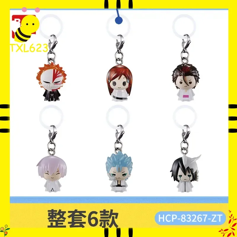 Llavero Gashapon Bleach Arrancar Arc, Colgante de Figura Miniatura Original para Bolso, Adorno Coleccionable de Anime, Regalo para Fanáticos