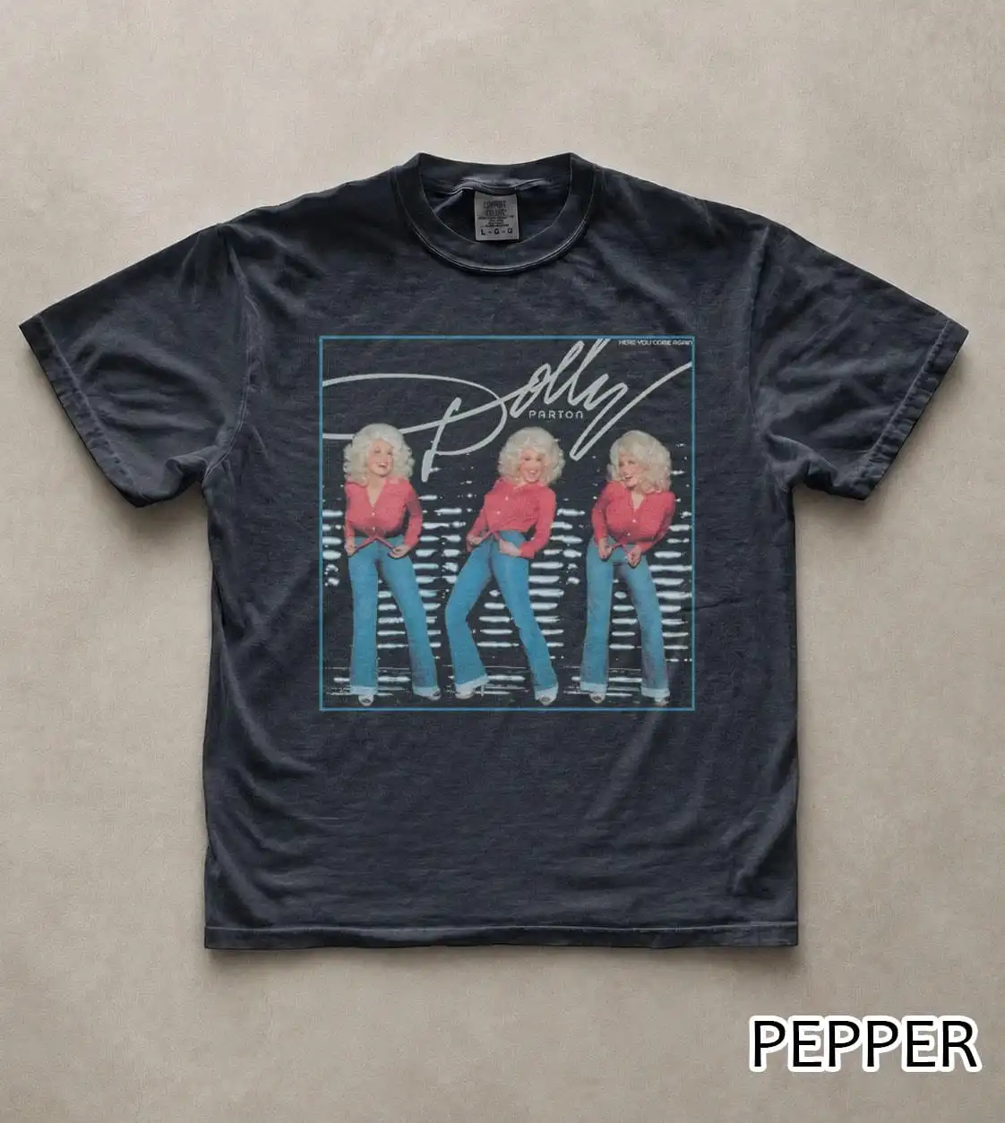 Dolly Parton Here You Come Again (1977) Shirt , Dolly Album Shirt