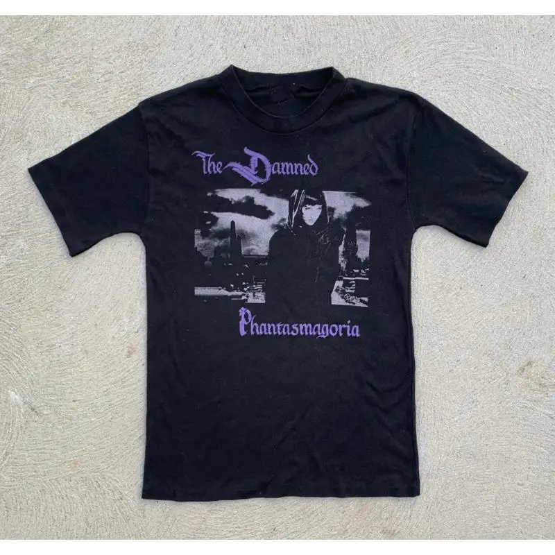 VTG 1986 The Damned Phantasmagoria T-shirt size S-5XL