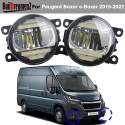 30W Car H11 LED Fog Light Daytime Running Lamp DRL 2 Pieces For Peugeot Boxer e-Boxer 2015 2016 2017 2018 2019 2020 2021 2022