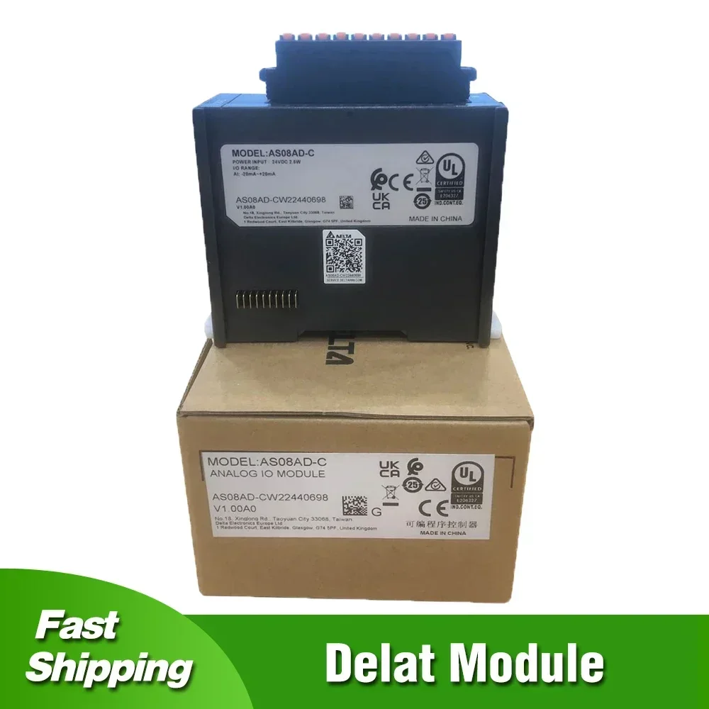 AS04RTD-A PLC Module Delat Programmable Logic Controller Analog Module