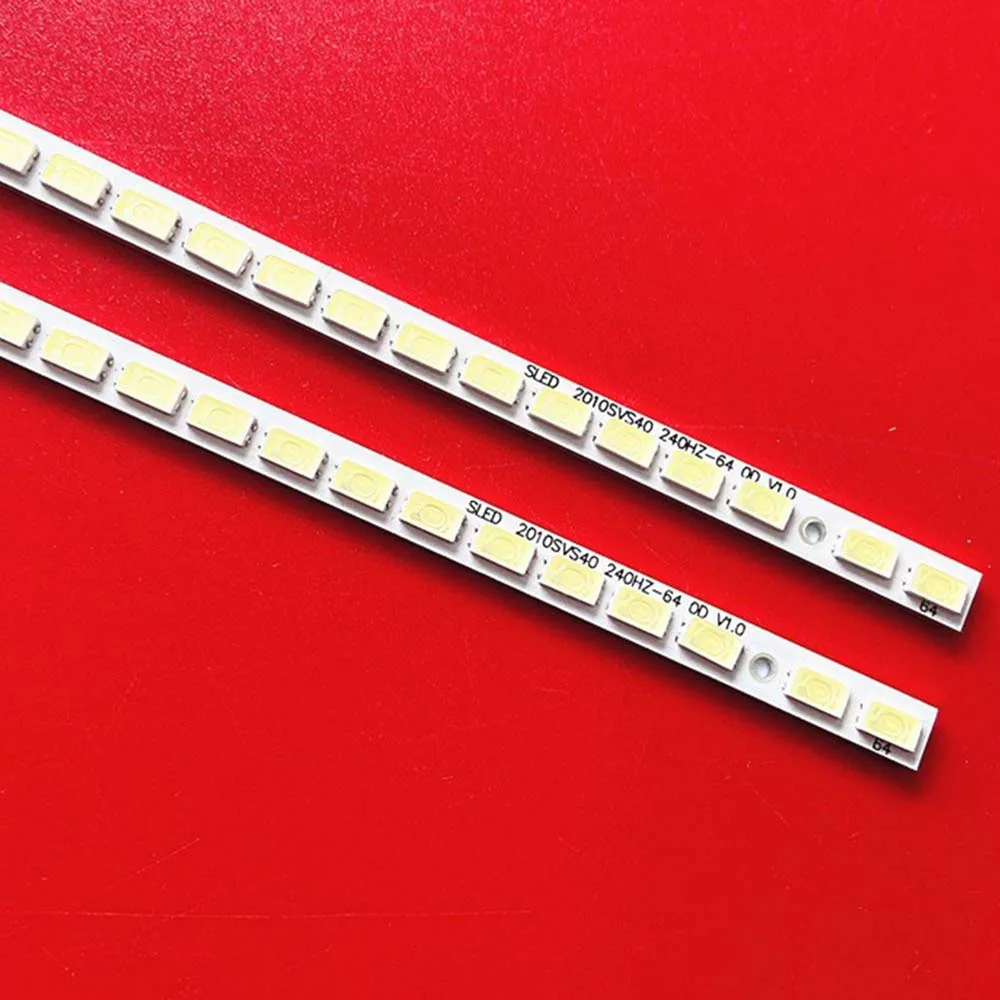 2PCS LED Backlight Strip for SLED 2010SVS40 240HZ 64 0D V1.0 LJ64-02370A LTF400HQ02 UE40C7000 TVPLED2002A LMB-4000BM12 4000BM1