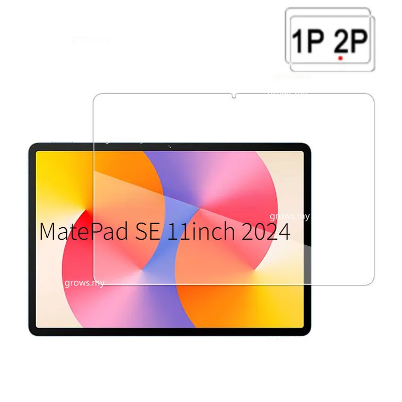 

For Huawei MatePad SE 11inch 2024 HD Tablet Tempered Glass Clear Screen Protector Film