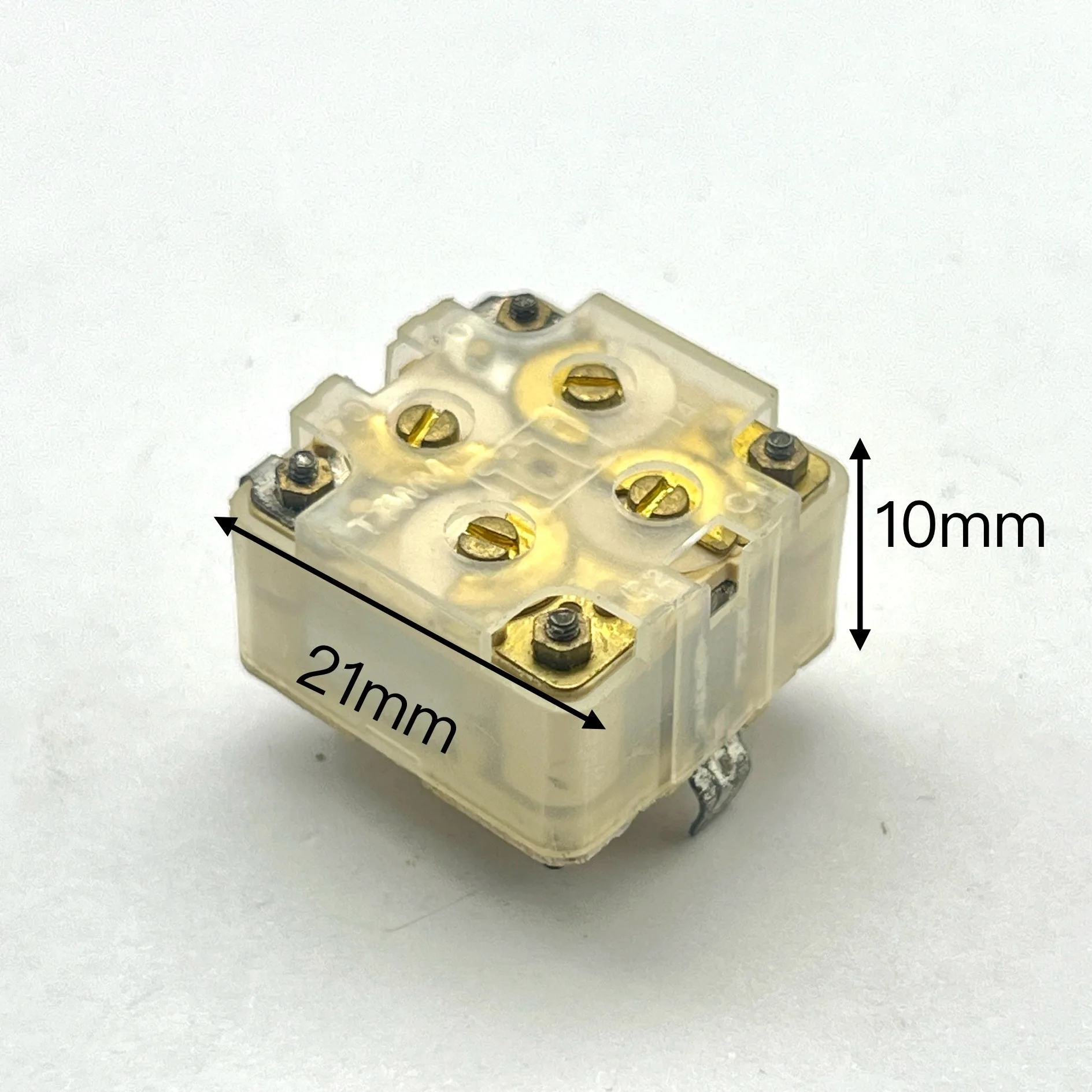 5 piece environmental NCE medium film 444HF variable capacitor 21x21x10 variable adjustable capacitor