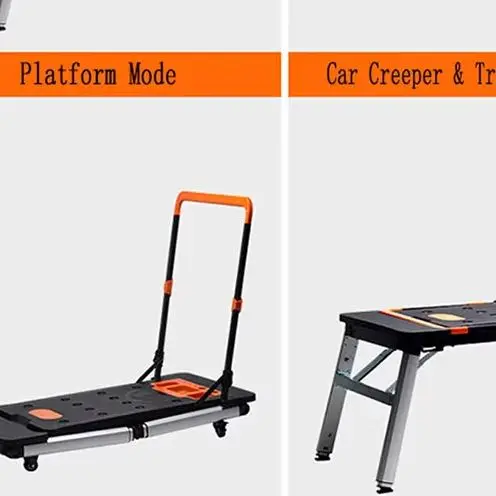 

Многофункциональный верстак 7-в-1, деревообрабатывающий стол «сделай сам», портативная тележка, складная тележка с колесами, ручная тележка для прогулок