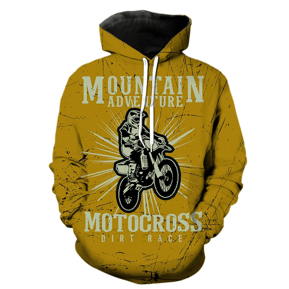 

Vintage Cartoon Motorcycle Men's Hoodies Unisex Sweatshirts 3D Printed Fashion Streetwear Oversized 2022 Hot Sale Teens Tops