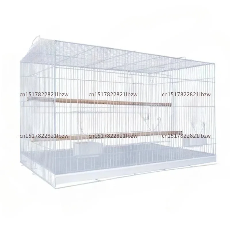 76.5x45x45cm Extra Large Bird Cage Parrot Pet Wholesale Large Outdoor Cheap Wrought Iron Canary Bird Cage Breeding Big Cage