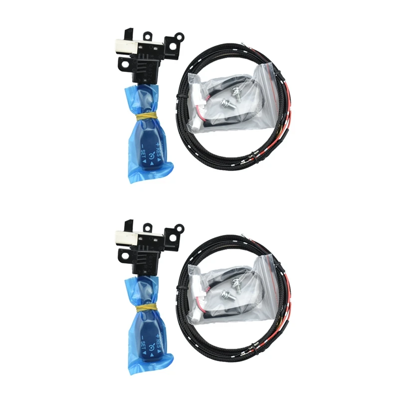 

2X Cruise Control Switch For Toyota Corolla Yaris Vios Hilux Hiace Wish Auris Prius RAV4 84632-34011 84632-34017 A