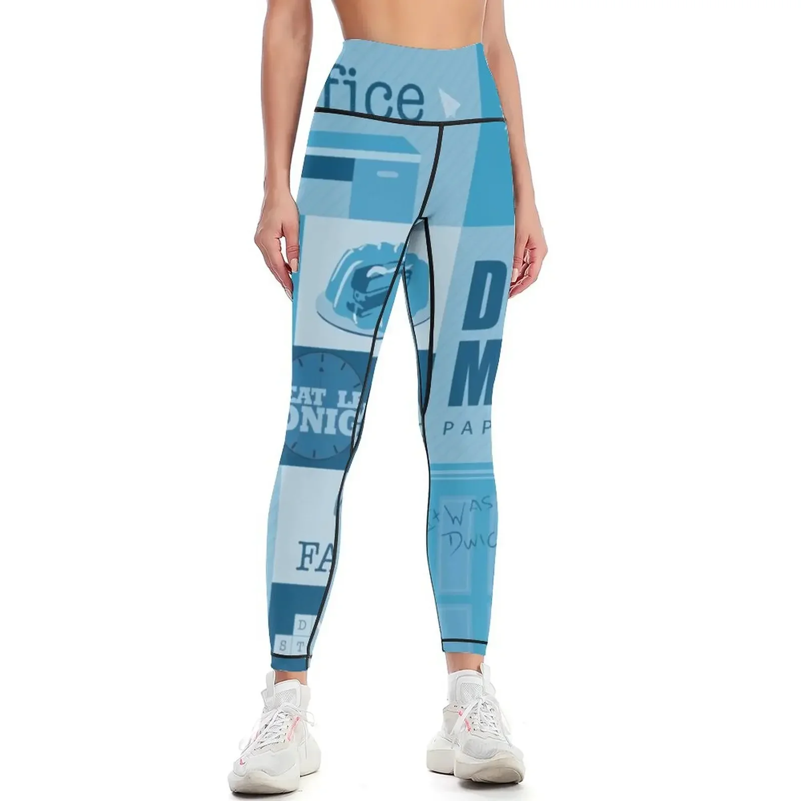 

The Office Leggings sport set gym's sportswear flared Fitness clothing Womens Leggings