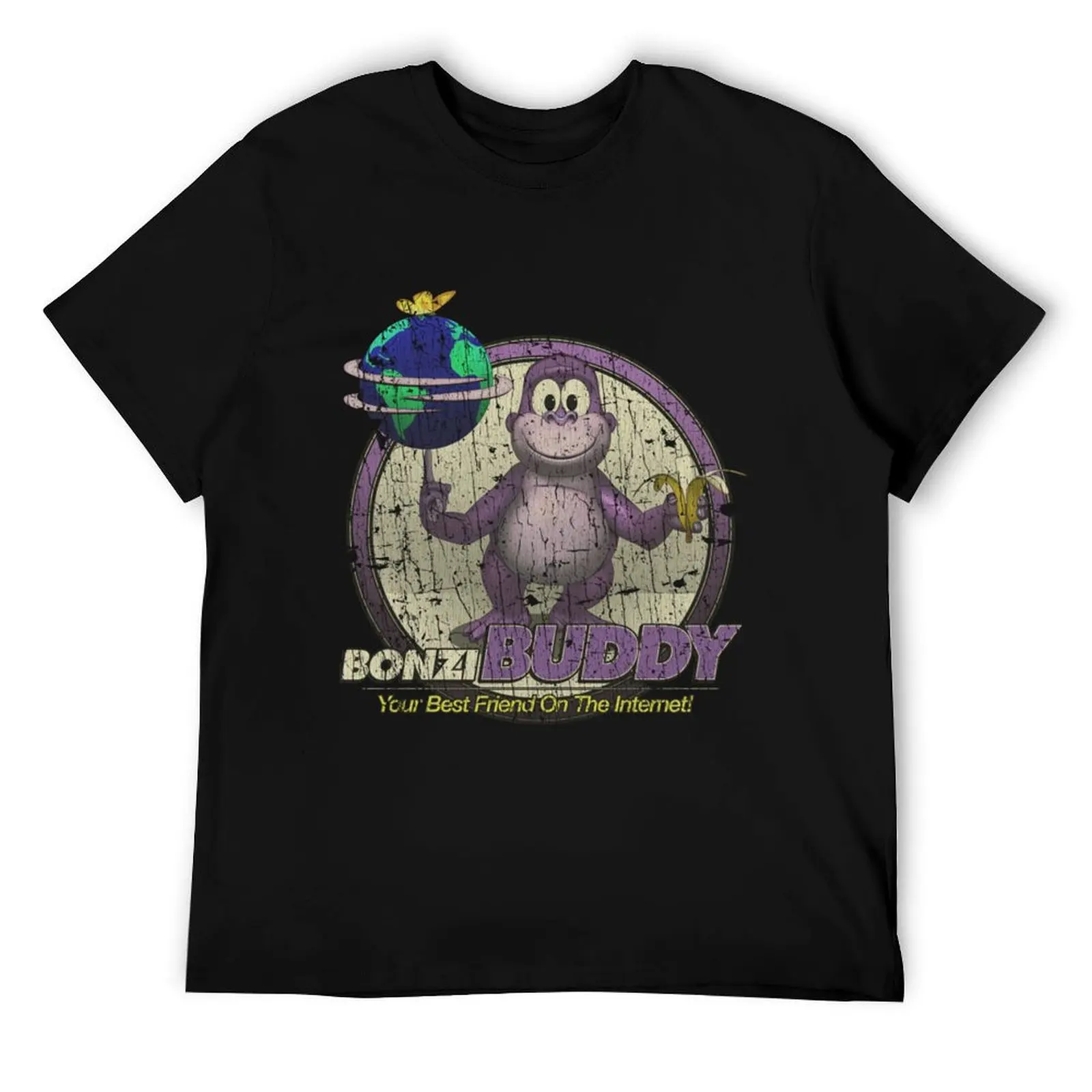 

BonziBuddy 1999 T-Shirt t shirts for man graphic tees cotton tshirt 100% t shirt for man 100 percent cotton T-Shirt