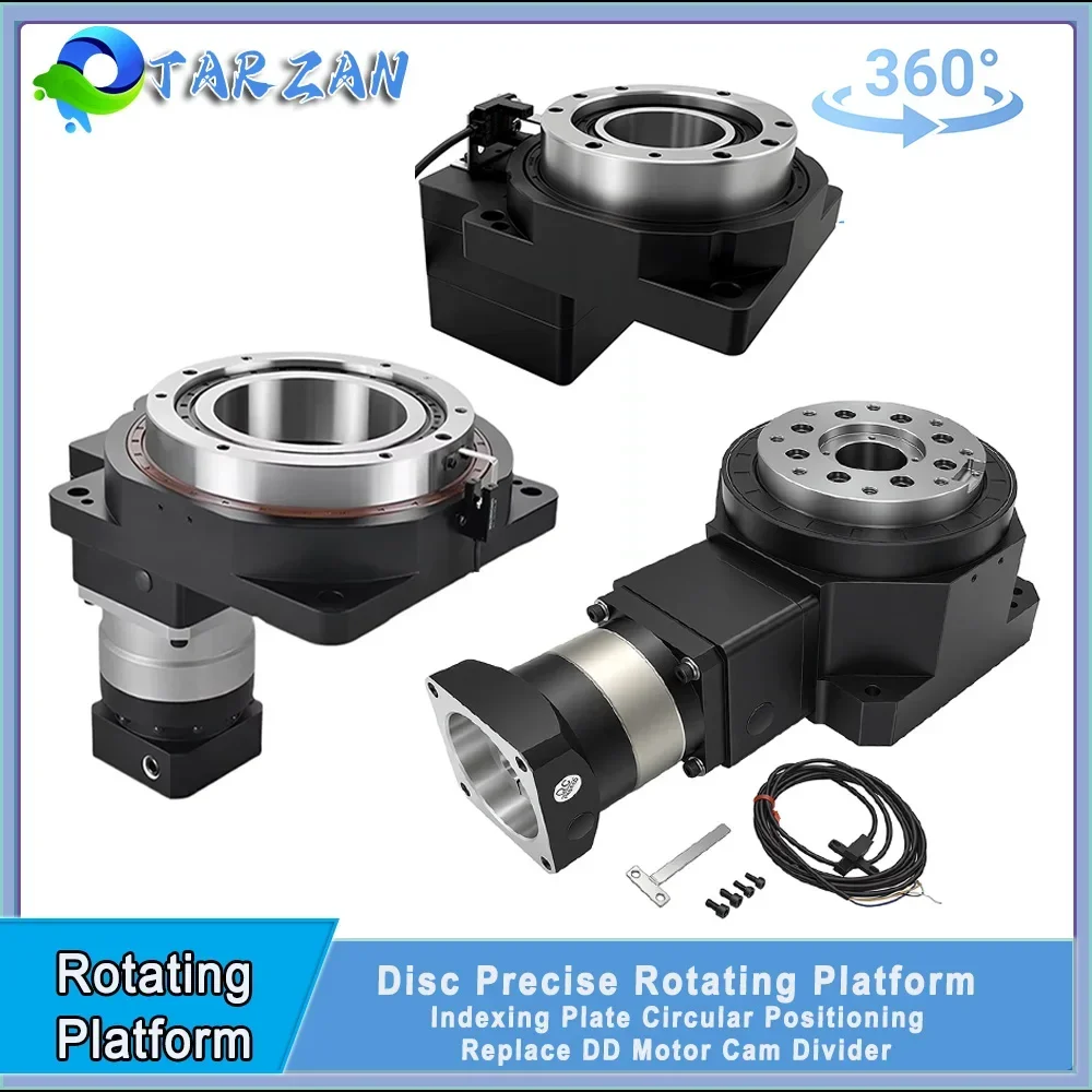 Plateforme rotative creuse robuste, table tournante d'indexage, remplace le moteur DD pour table rotative CNC 4ème axe, fraisage, perçage, 1 arcmoisson
