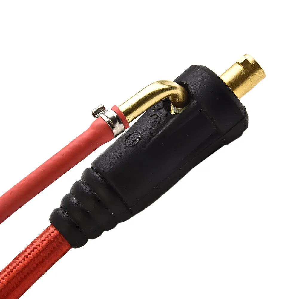 Seamless Welding Experience with WP26 Quick Connect Tig Welding Torch Gas Electric Integrated Red Hose Cable Wire