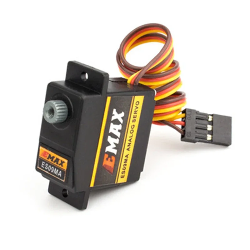EMAX ES09MA Metal Analog Servo 14.8g Waterproof Servo with Gears Suitable for RC FPV Car Helicopter Boat Airplane Accessories