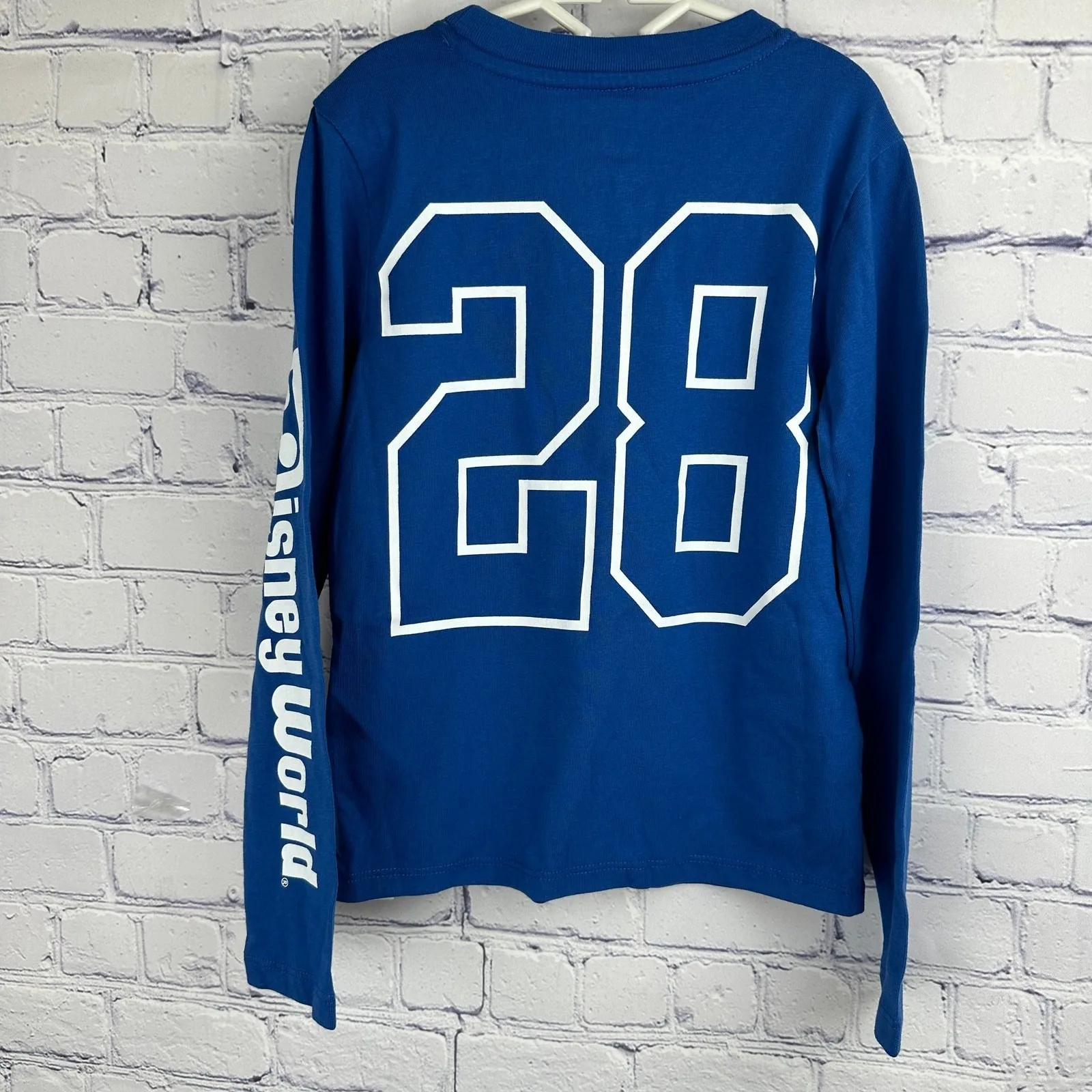 ديزني ميكي ماجيك كينغدوم رحلة عائلية الأب والابنة تي شيرتات طويلة الأكمام التجفيف السريع عادية مريح أنيق لينة بسط