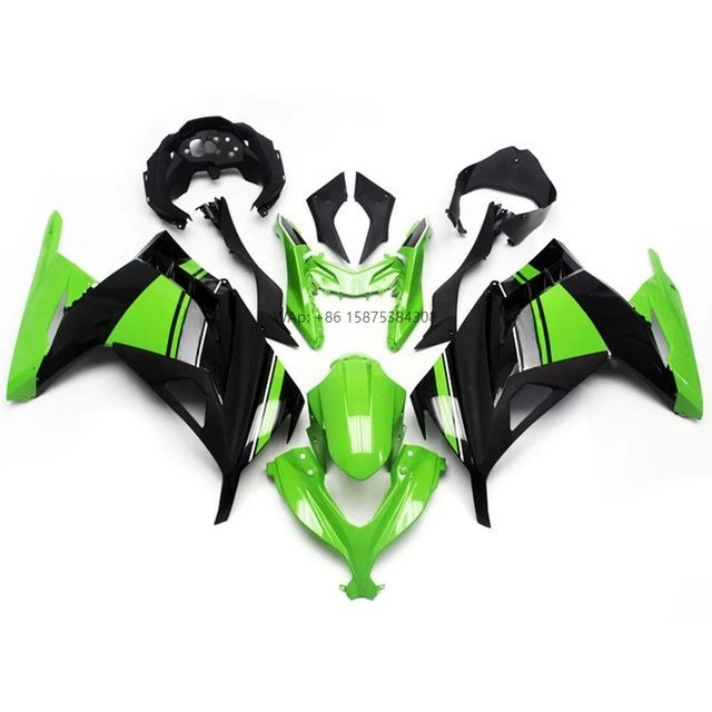 

i Ninja 300 EX300 2013-2017 индивидуальный зеленый комплект обтекателя из АБС-пластика, чехол для кузова для мотоциклов 2014 2015 гг.