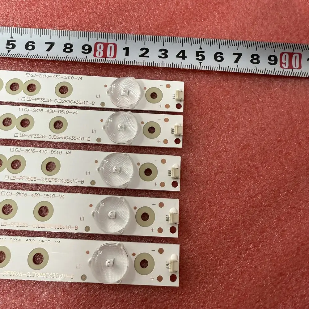 LED Strip for BDM4350 BDM4350UC BDL4330QL 43puk4900 43PFT4131 43PFS5301 43PFF5650 Sharp LC-43LB371U LC-43LB481U LC-43LB371C