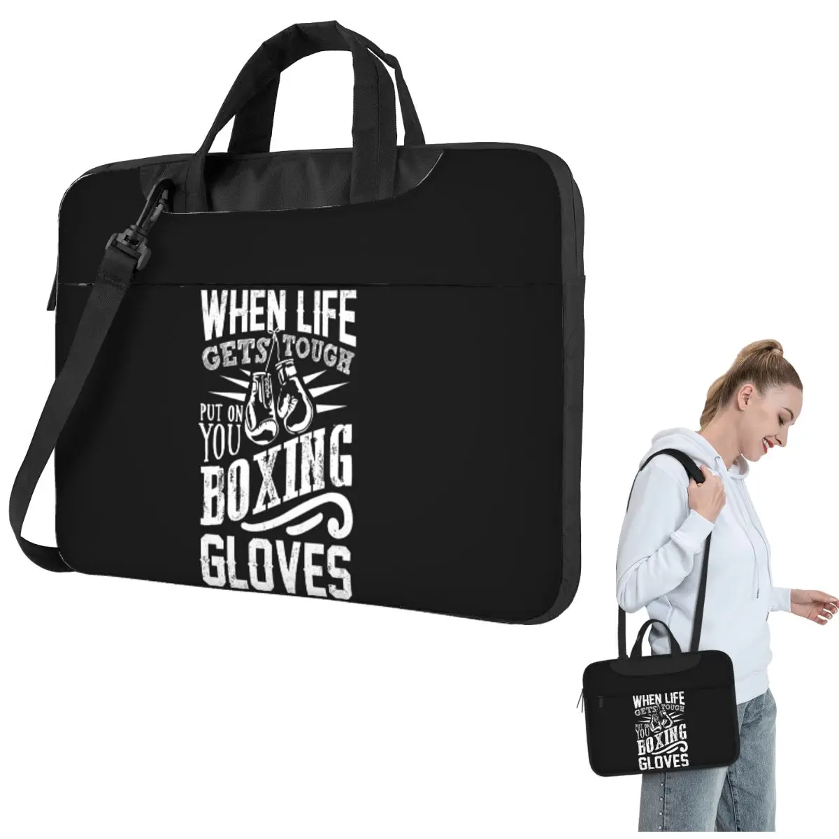 

Боксерские перчатки, сумка через плечо для ноутбука, сумка для компьютера 13, 14, 15,6-дюймовая сумка для ноутбука Lenovo