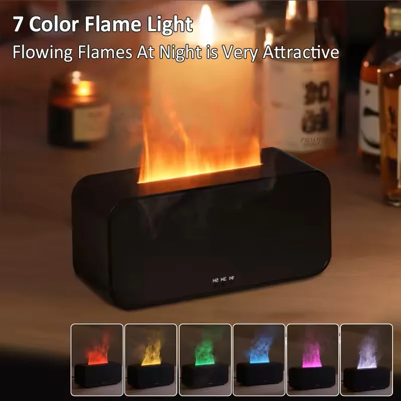 Xiaomi Luftbefeuchter Ätherische Öle Luftbefeuchter Hause Aroma Luftbefeuchter Flamme Automatische Duft Diffusor Mit LED-Licht