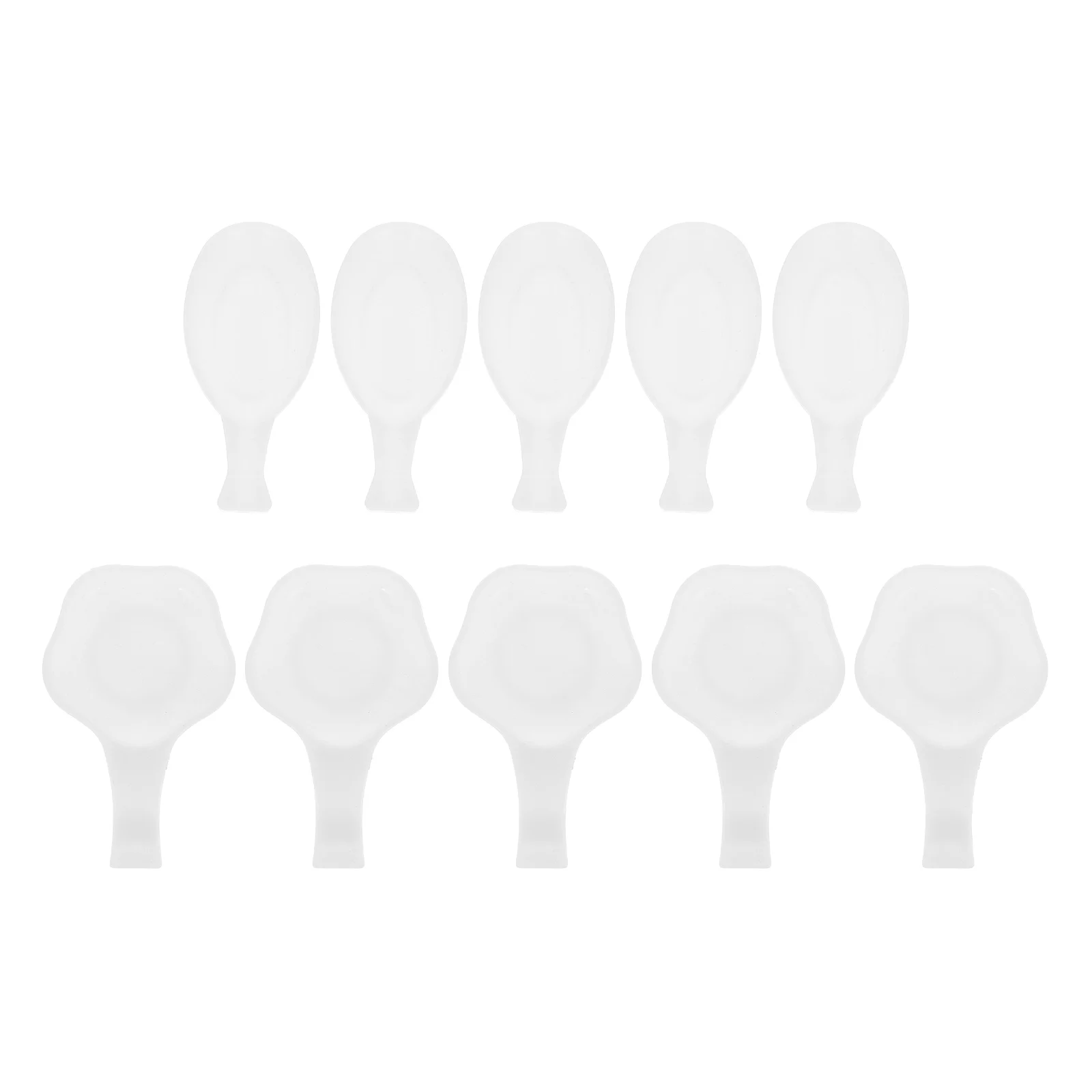 Рисунок 6 - пластиковые тарелки с чернилами