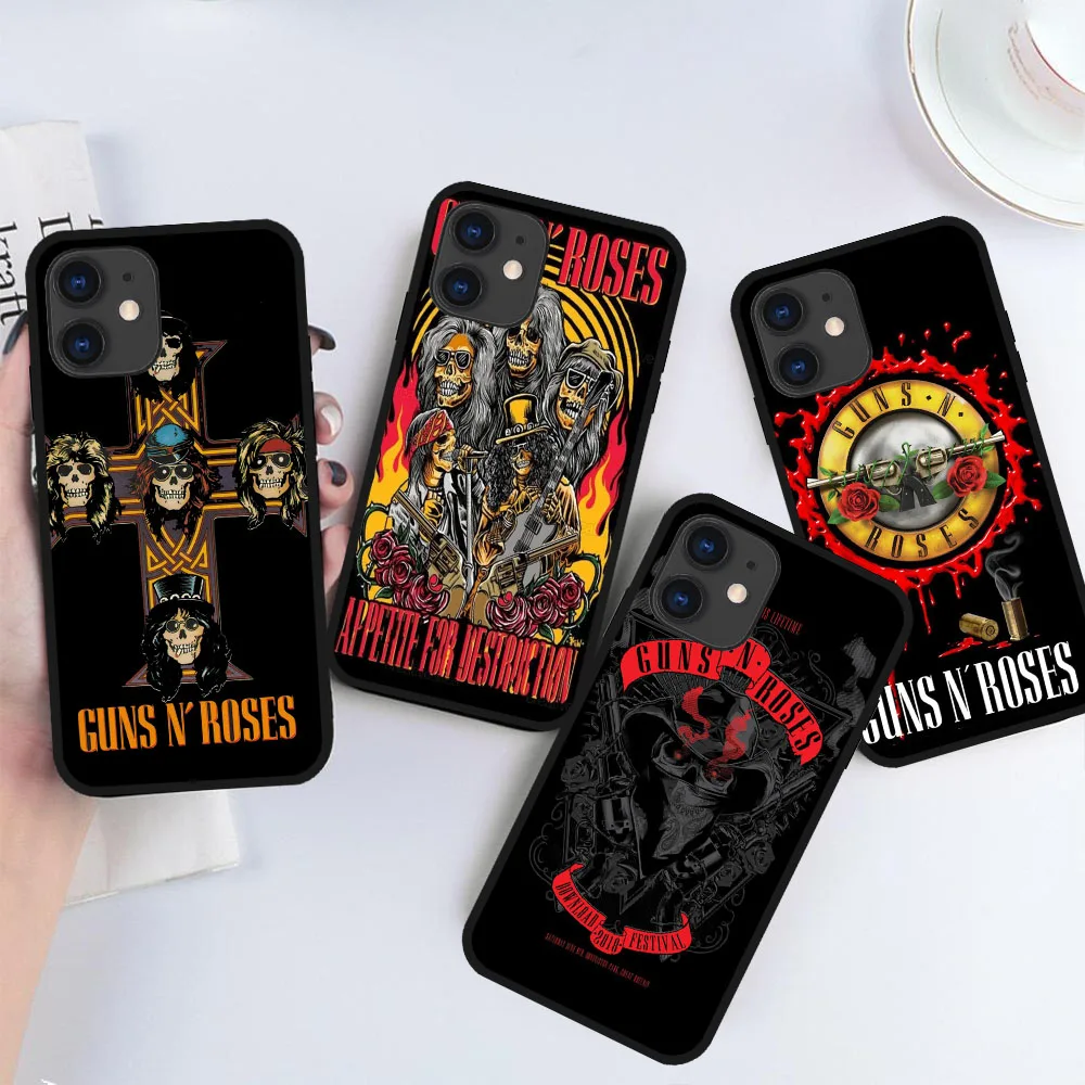 IT-38 Guns N Roses Poster Soft Case for Xiaomi Redmi Note Poco 10T 11 11S 10C 6 X4 M4 C40 M5 X3GT M3 M2 F3 Pro phone F1