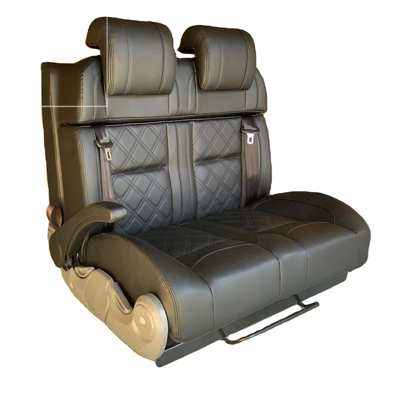 

Factory OEM Customized Reclined Converted Adjustable Leather Campervan Bed Seat Easily Mounted on MPV Other Models Car Seats