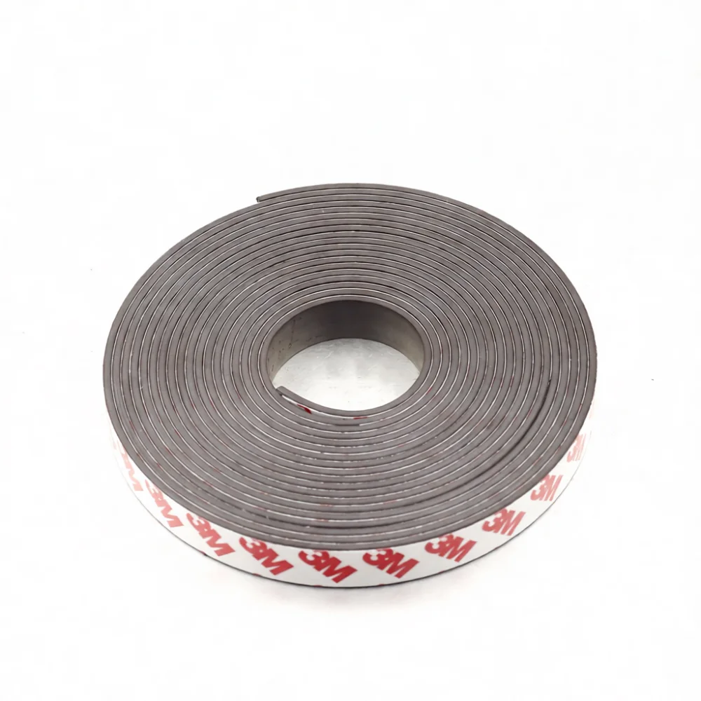 Adhesive Magnet Strip Roll Flexible Rubber Magnetic Tape For Screen Window Net Door Fixing Car Exterior Body Decal