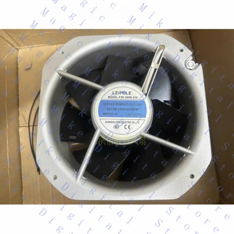 

UU 1PCS F2E-260B-230 22580 AC230V 0.30/0.34A 65/77W AC Fan