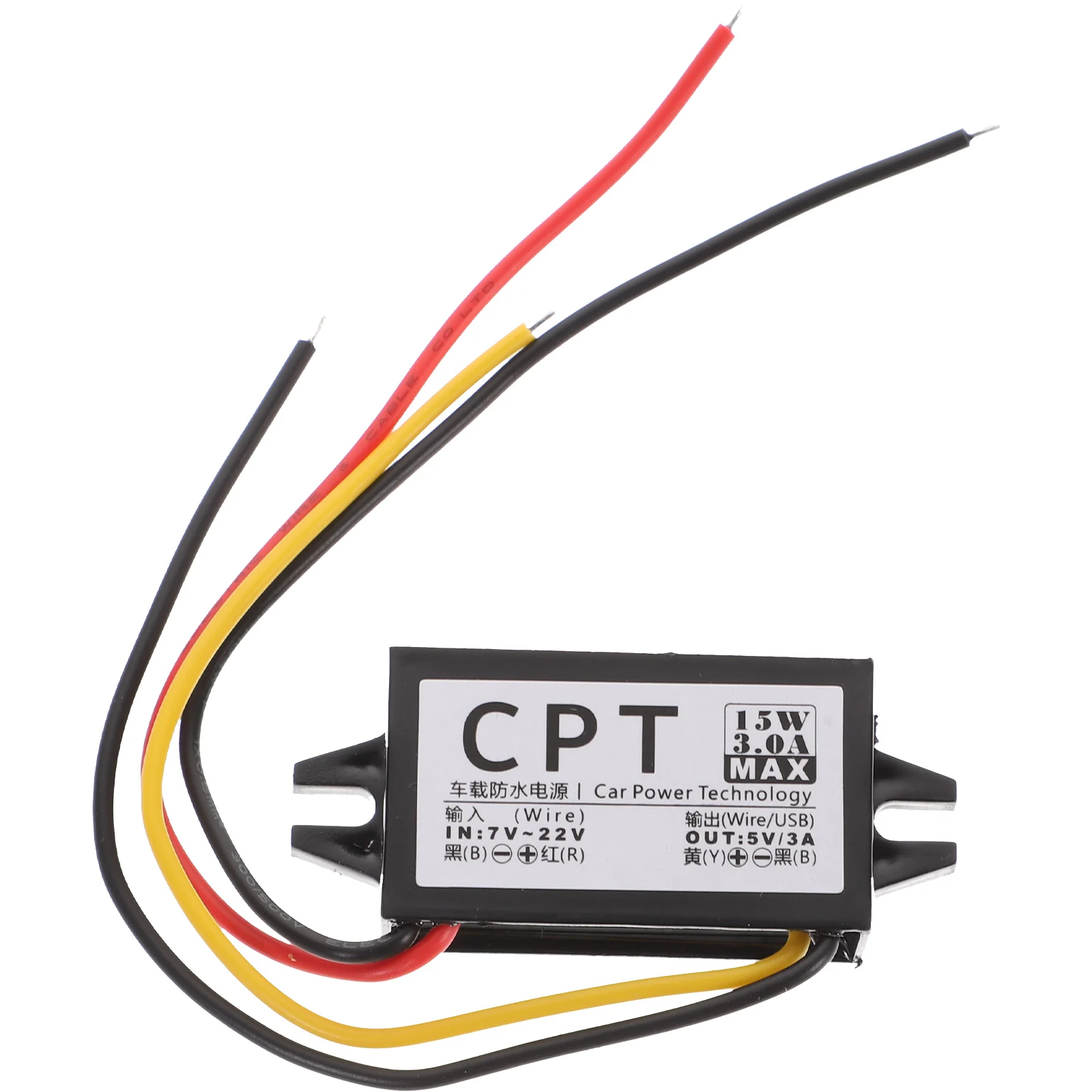 

Aluminum Alloy Abs Copper 7v12v To 5v 3a Dc Dc Converter Step Down Voltage Regulator Power Supply Module