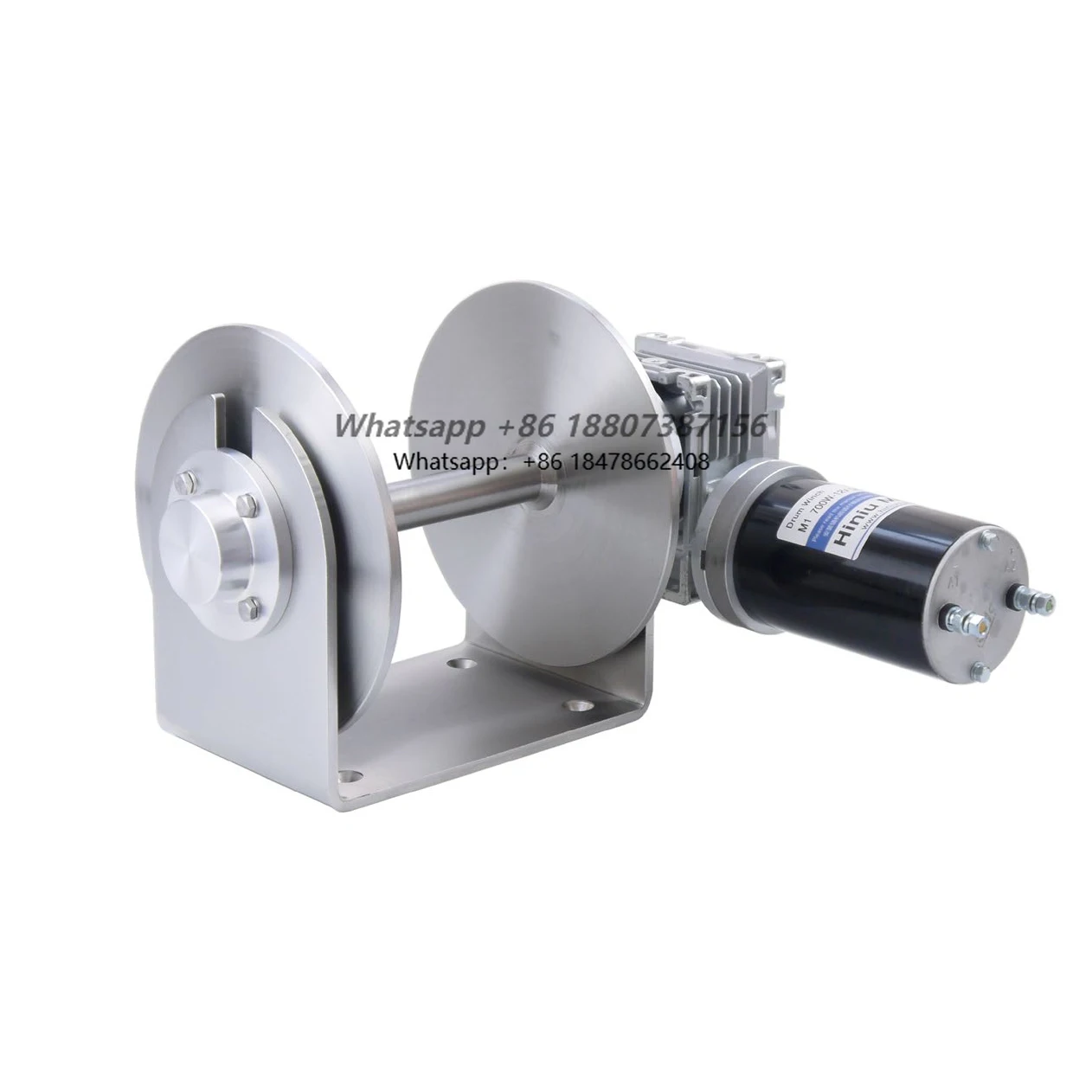 

12V 600 900 1000 Watts 316 Stainless Steel Electromagnetic Overload Protection Steel Drum Anchor Winch Marine Fishing Boat Yacht