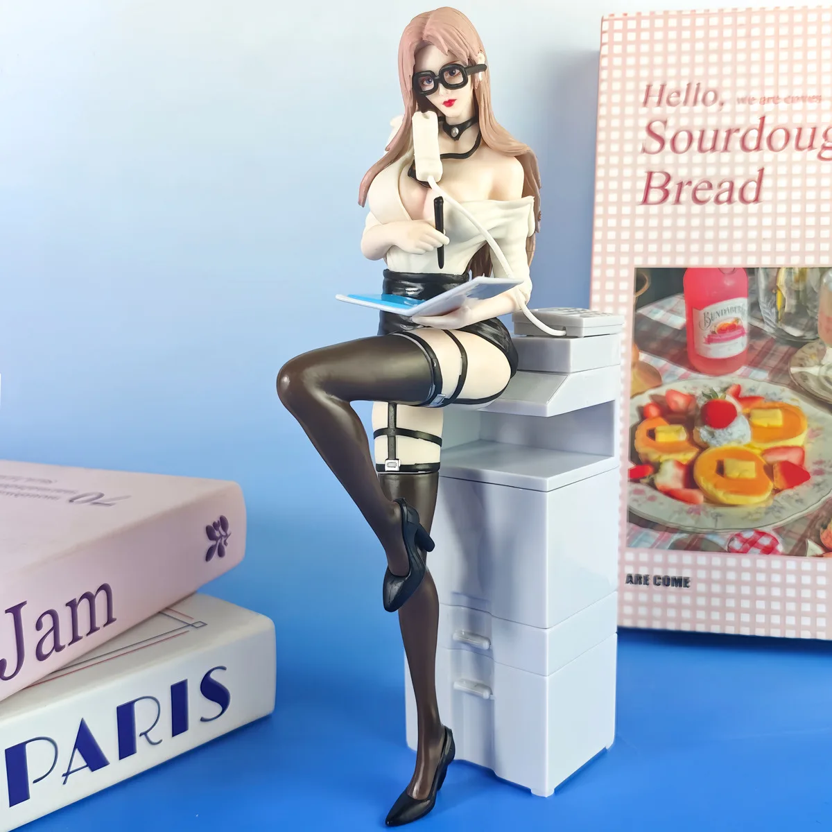 

21cm NieR:Automata Game Figures Secretary Action Figure Statue Model Doll Collection Toys Gifts