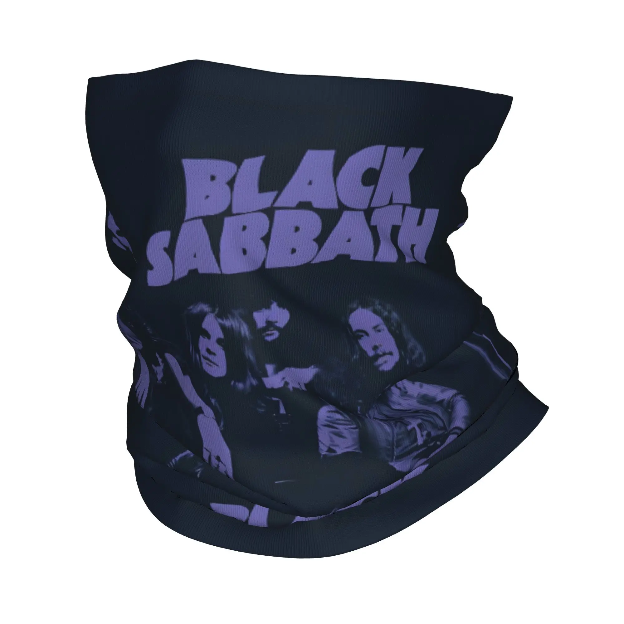 S-Sabbathed Heavy Metal Winter Headband Neck Warmer Women Men Hiking Hunting Tube Scarf Rock Metal Music Face Bandana Gaiter