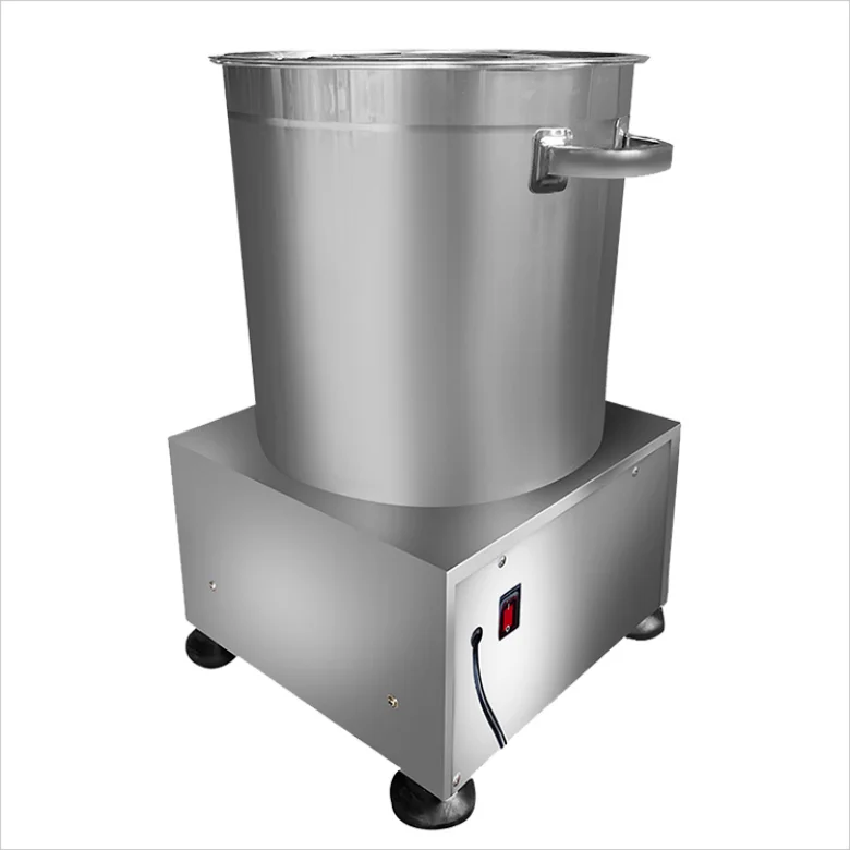 Professional Vegetable Fruits Spinner Dryer Dewatering Machine Salade Mashed Garlic Dewatering Machine With Low Price