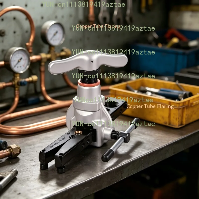 Eccentric metric British pipe expander Air conditioner Copper pipe bell mouth tool