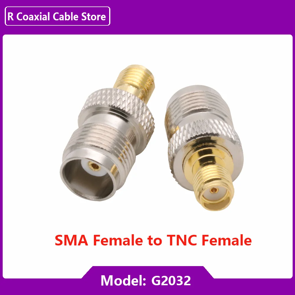 1PC TNC Female to SMA Female /Male  TNC Male to SMA Female /Male Straight  RF adapter Converter