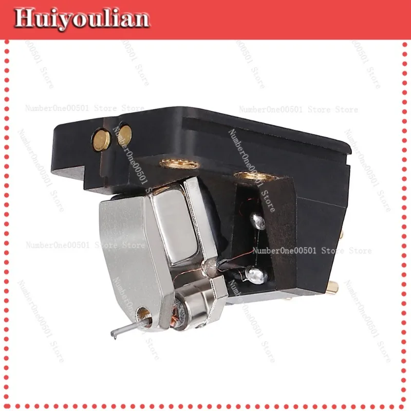 Moving Coil Cartridge High Output 0.8mV Elliptical Diamond Stylus for LP Vinyl Record Player