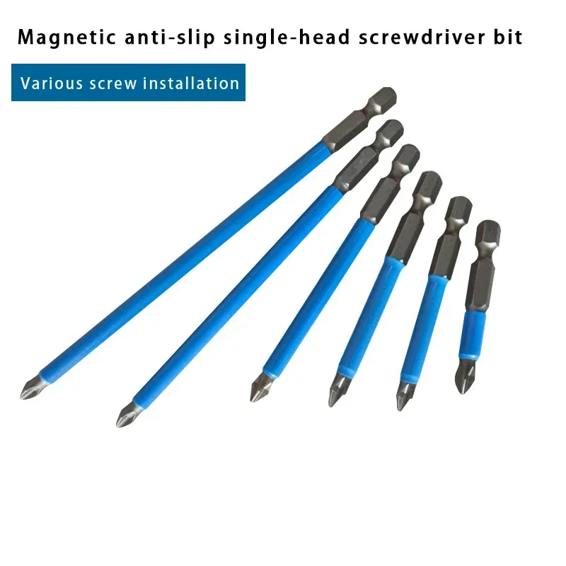 65mm 110mm Magnetic Special Slotted Cross Screwdriver Bit For Electrician PH2 For Socket Switch Hand Tools