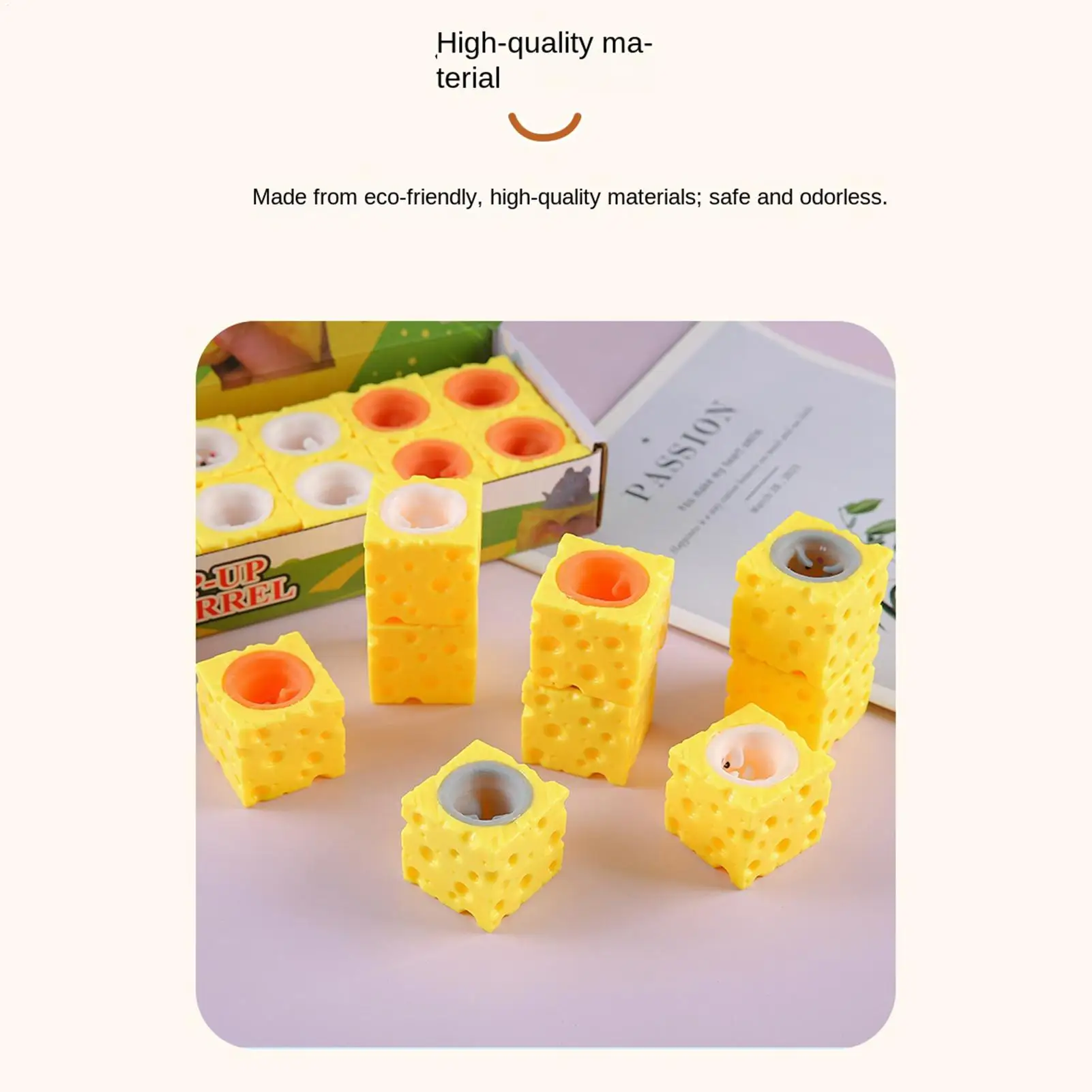 

Игрушка-антистресс: успокаивающая, расслабляющая, прикольная, в виде сыра или животного, для мальчиков, детей, студентов, взрослых, для класса