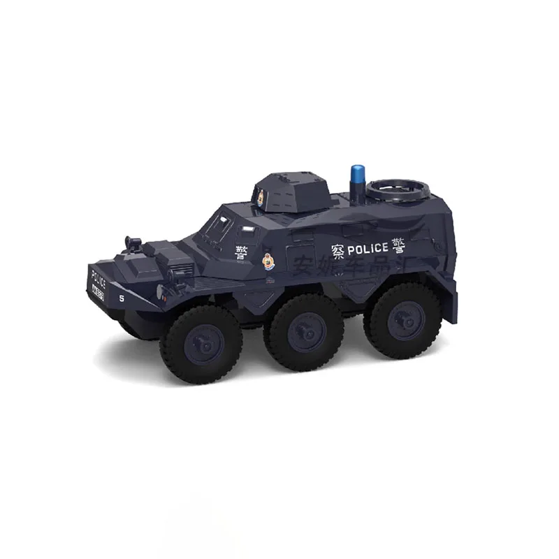 1:72 Scale Saracen Armored Vehicle AM6979 Simulation Alloy Car Model Collection Decoration Toy Gift Souvenir Static Display