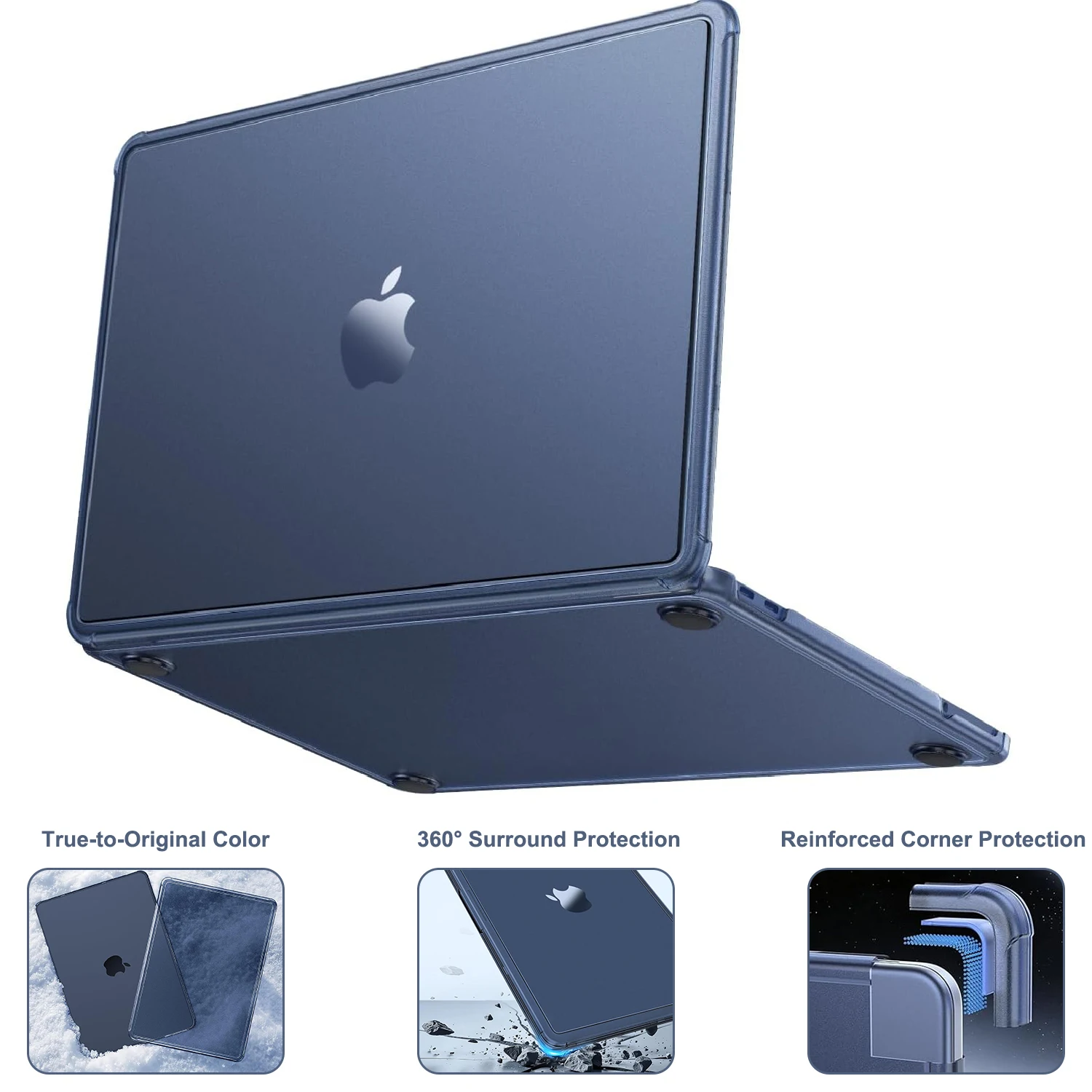 Compatível com MacBook Neo 13 polegadas, capa 2026 A3404 A18 Pro, acabamento fosco, resistente a arranhões e impressões digitais, capa protetora rígida.