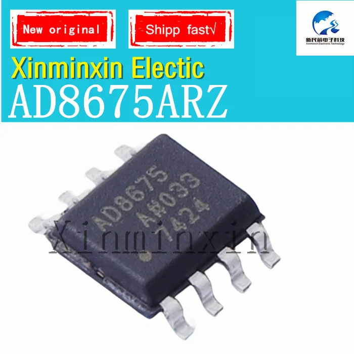 5PCS/LOT AD8675ARZ AD8675 SOP-8 IC Chip 100% New  Original In Stock