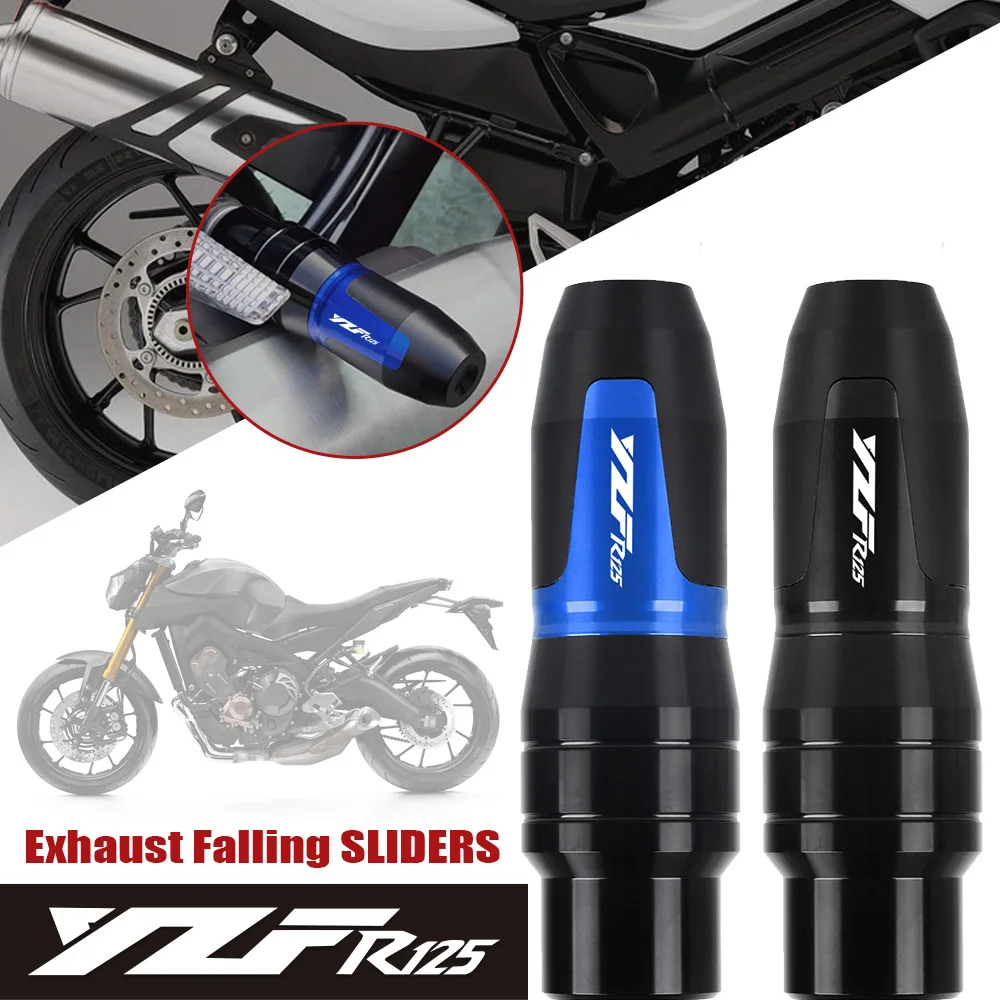 

FOR YAMAHA YZFR125 YZF-R125 2015 2016 2017 2018 2019 2020 CNC accessories Exhaust Frame Sliders Crash Pads Falling Protector