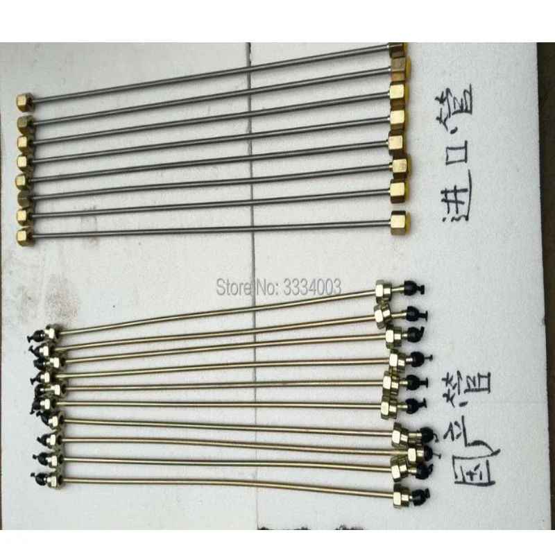 High Precision Welding Head 6x2mm 60CM 80CM  Pressure Diesel Tube Pipe For  Pump Test Bench,   Bench Part