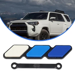 3 Colors Grille Badge Emblem For Toyota Highlande CHR Strip Air Inlet Auto External Accessories