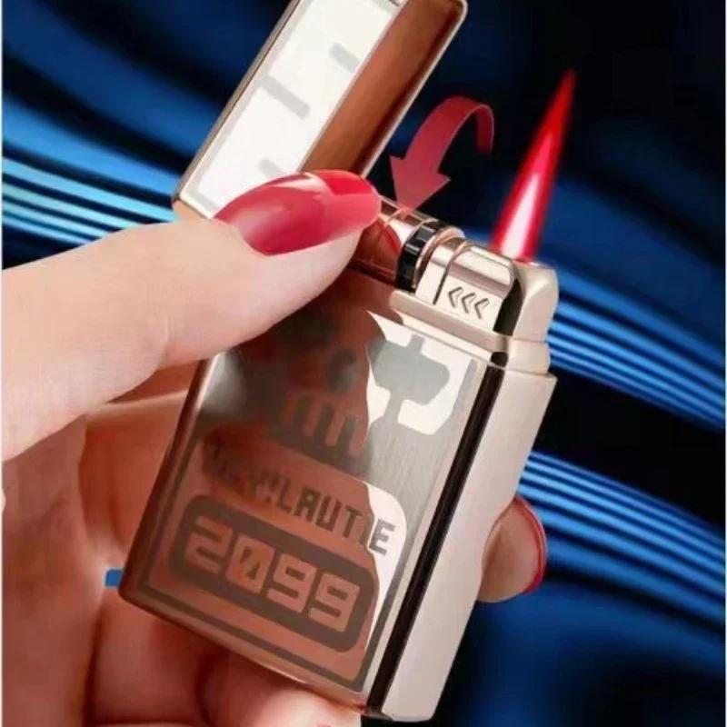 Gas Lighters Are Popular, Creative Forward Roll Ignition, Windproof, Electronic Induction Direct-induction Lighters