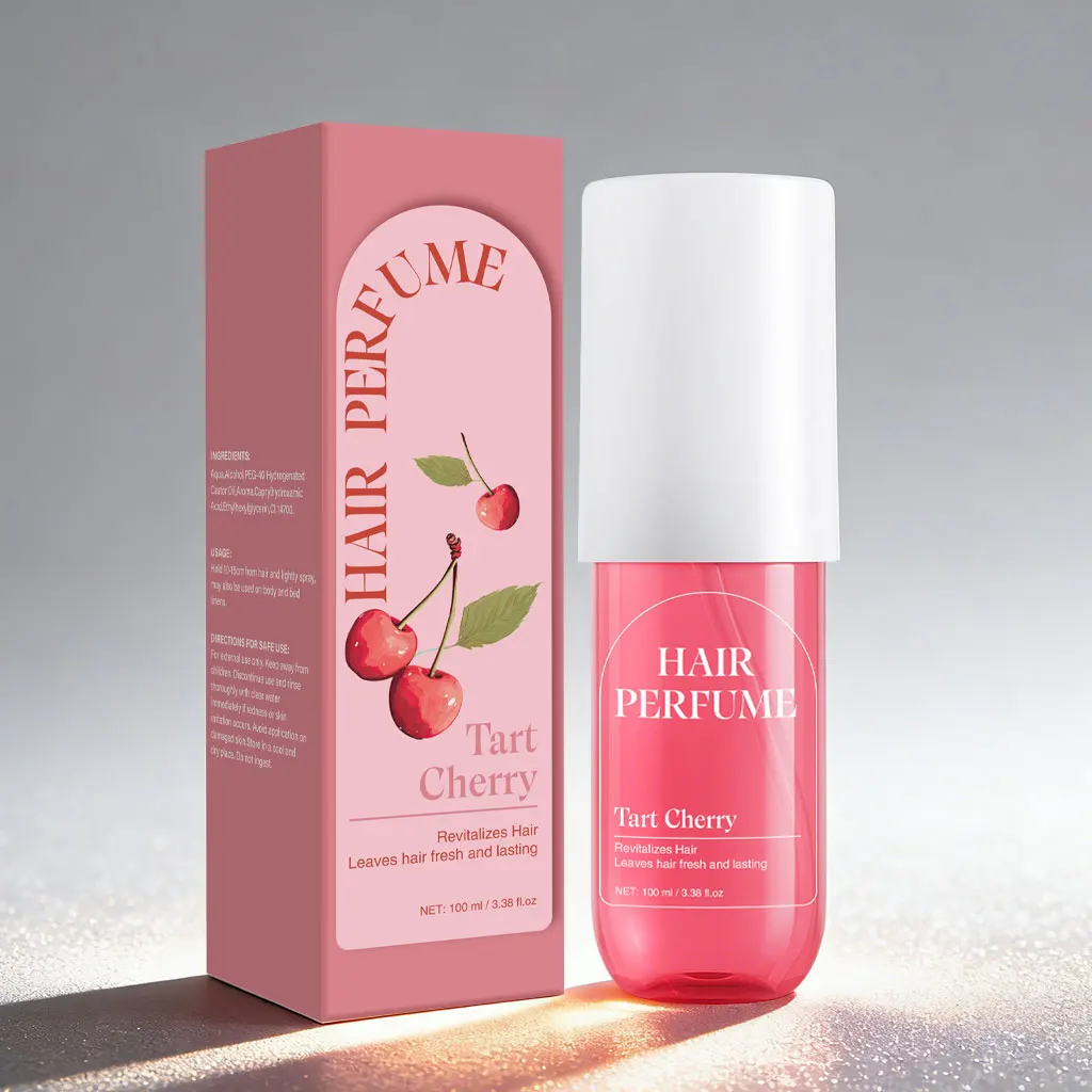 Kersen haarparfum en bodymist voor dames verfrissende hairspray_voghion.com