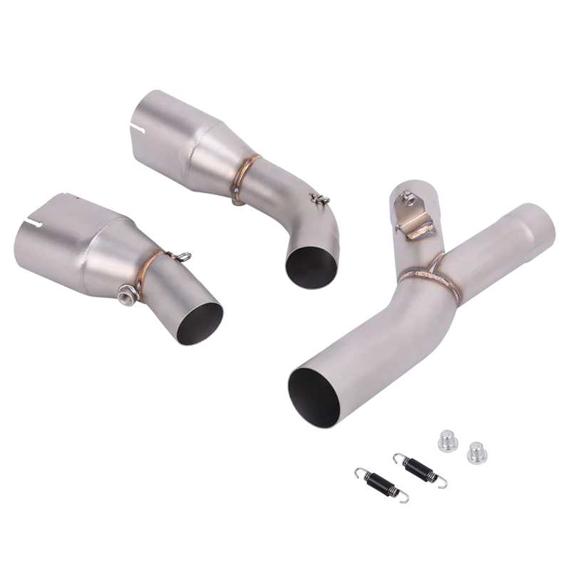 Motorcycle Exhaust Middle Link Pipe Slip On For BMW S1000RR S1000rr S1000 RR 2019-2023 S1000R 2021-2023 Muffler Escape Motobike