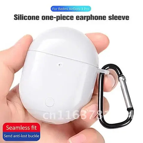 

For Xiaomi Redmi Buds 3 Pro Silicone Soft Case True Wireless Earbuds Headset Cover Charging Box For Readmi Airdots Airdots3 3Pro