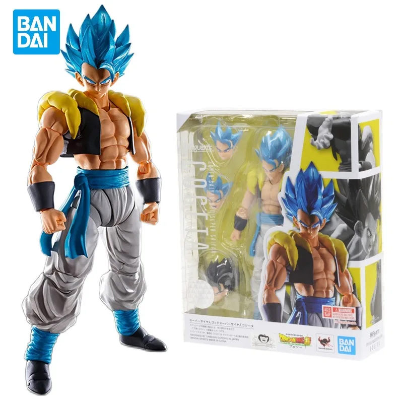 In Stock Bandai Original Dragon Ball Super S.H.Figuarts Broly Goku Vegeta Anime Action Figure PVC Movable Model Toy Hoilday Gift